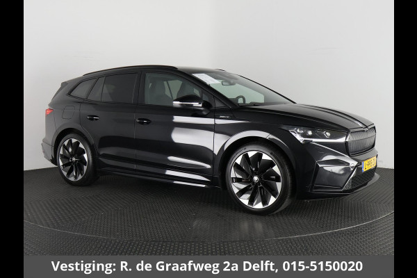 Škoda ENYAQ iV 60 Sportline | Accu SOH 92% | Navigatie | Half Leder | Parkeersensoren |