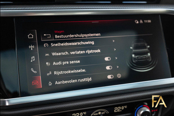 Audi Q3 Sportback 45 TFSI e S tronic line PANO|Sfeer|MatrixLED|Blackpackage