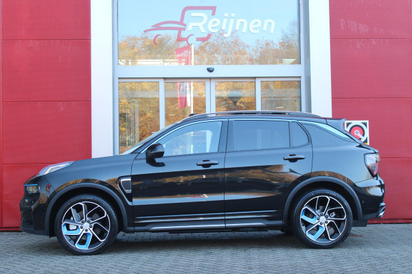 Lynk & Co 01 1.5 261PK PHEV | PANORAMA SCHUIF / KANTELDAK | INFINTY AUDIO | DODEHOEK DETECTIE | NAVIGATIE | DASHBOARD CAMERA | ELEKTRISCHE STOELVERSTELLING MET GEHEUGEN FUNCTIE | DAB+ RADIO | DRAADLOZE APPLE CARPLAY/ANDROID AUTO | DRAADLOZE TELEFOONLADER | ELEKTRISCH BEDIENBARE ACHTERKLEP | STOEL VERWARMING | 360° CAMERA | DODEHOEK DETECTIE | ZWARTE HEMEL BEKLEDING | KEYLESS ENTRY/START | 20" LICHTMETALEN VELGEN |