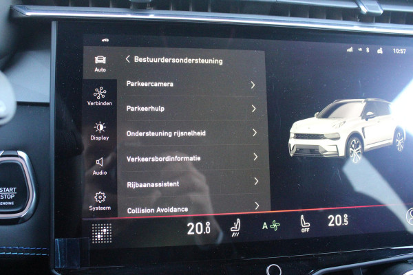 Lynk & Co 01 1.5 261PK PHEV | PANORAMA SCHUIF / KANTELDAK | INFINTY AUDIO | DODEHOEK DETECTIE | NAVIGATIE | DASHBOARD CAMERA | ELEKTRISCHE STOELVERSTELLING MET GEHEUGEN FUNCTIE | DAB+ RADIO | DRAADLOZE APPLE CARPLAY/ANDROID AUTO | DRAADLOZE TELEFOONLADER | ELEKTRISCH BEDIENBARE ACHTERKLEP | STOEL VERWARMING | 360° CAMERA | DODEHOEK DETECTIE | ZWARTE HEMEL BEKLEDING | KEYLESS ENTRY/START | 20" LICHTMETALEN VELGEN |