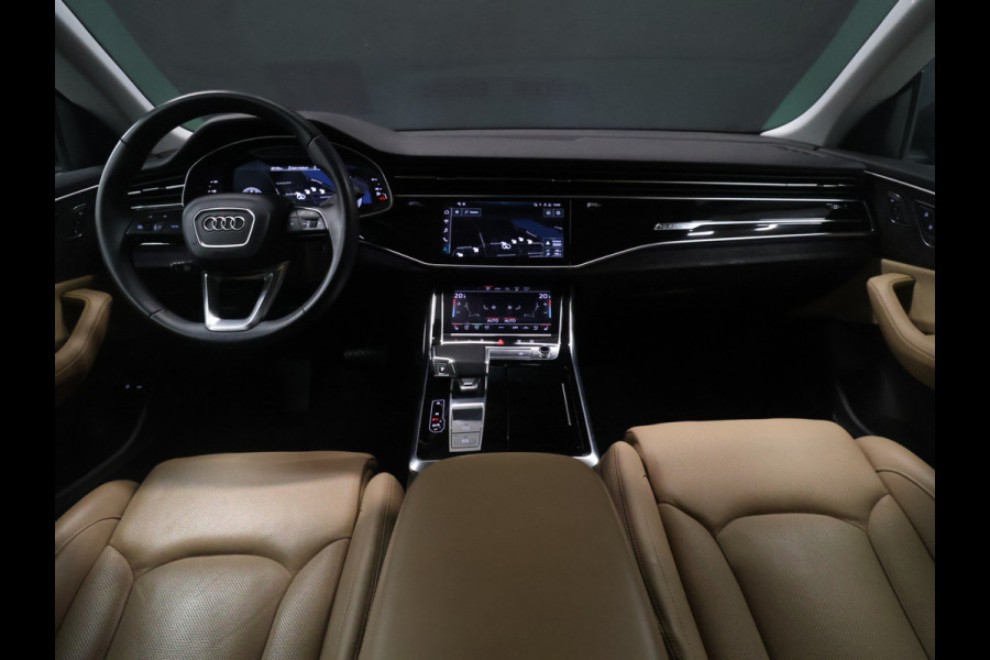 Audi Q8 55 TFSI e quattro Pro Line Plus [SCHUIFKANTELDAK, MEMORY SEATS, ADAPTIVE CRUISE CONTROL, PDC V+A, CAMERA, BANG & OLUFSEN, APPLE CARPLAY, ANDROID AUTO, NIEUWSTAAT]