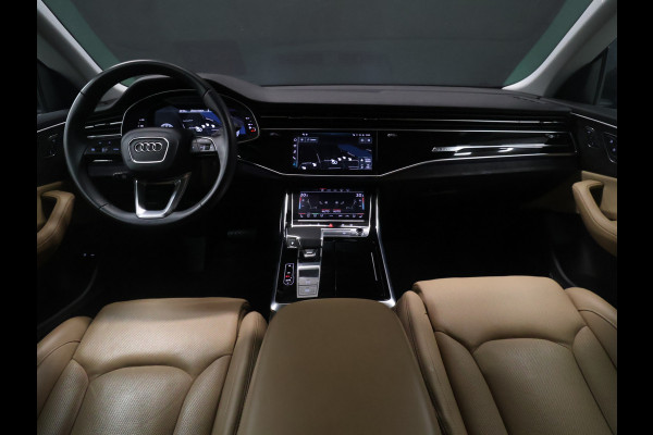 Audi Q8 55 TFSI e quattro Pro Line Plus [SCHUIFKANTELDAK, MEMORY SEATS, ADAPTIVE CRUISE CONTROL, PDC V+A, CAMERA, BANG & OLUFSEN, APPLE CARPLAY, ANDROID AUTO, NIEUWSTAAT]