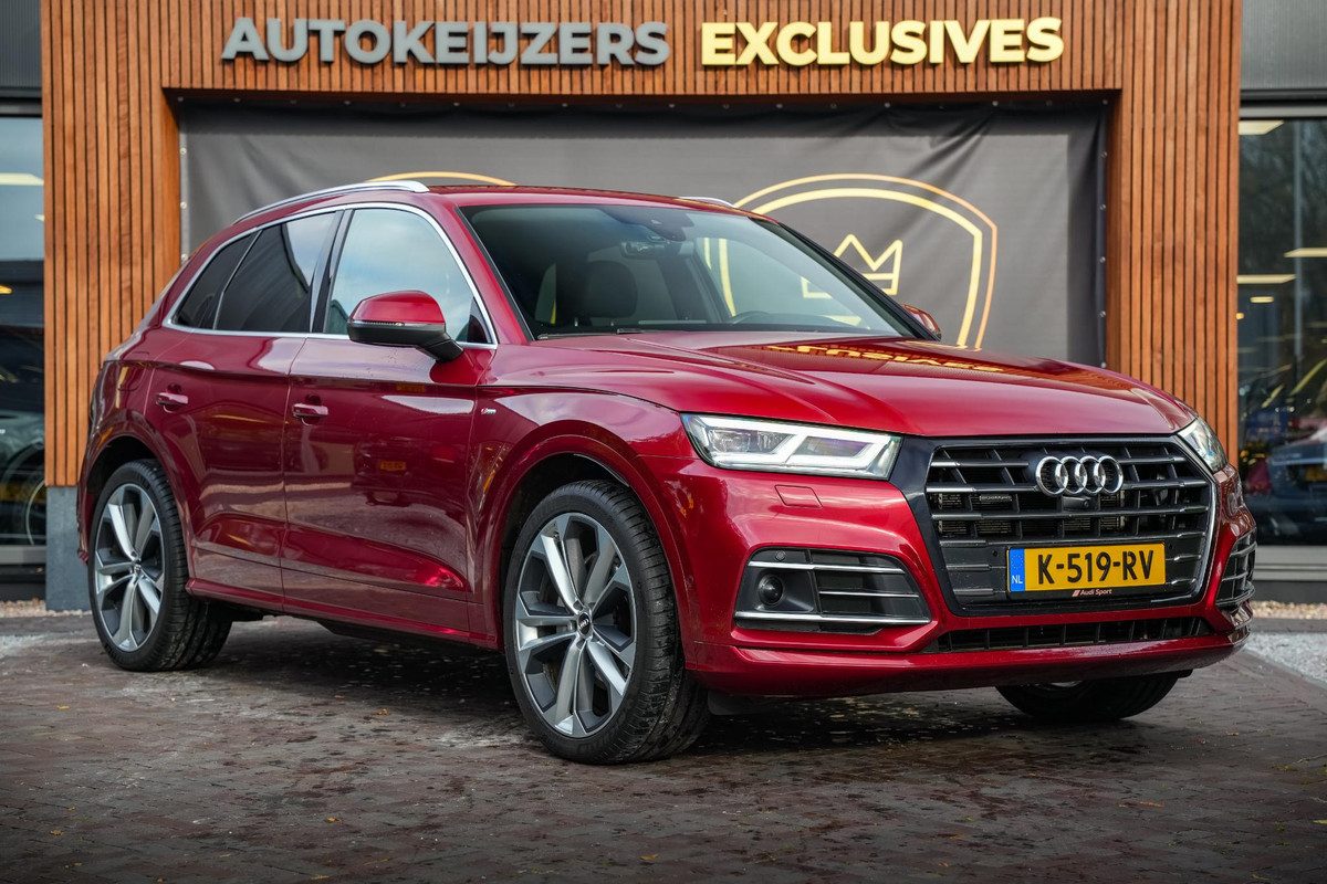 Audi Q5 55 TFSI e quattro Competition S Line Adapt. Cruise Luxe Leder Stoelverw. B&O Luchtvering 21''LM
