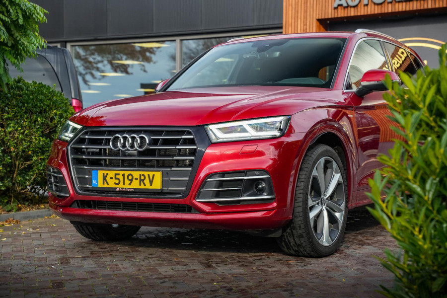 Audi Q5 55 TFSI e quattro Competition S Line Adapt. Cruise Luxe Leder Stoelverw. B&O Luchtvering 21''LM