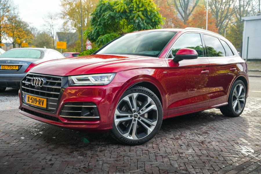 Audi Q5 55 TFSI e quattro Competition S Line Adapt. Cruise Luxe Leder Stoelverw. B&O Luchtvering 21''LM