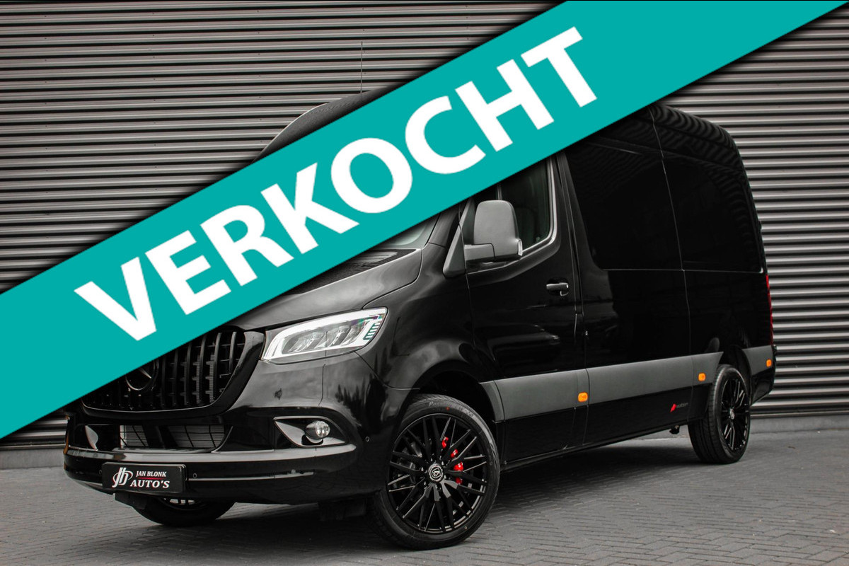 Mercedes-Benz Sprinter 317 CDI L2H2 RWD 170PK FULL BLACK JB-EDITION / 3500KG / NEW / DIRECT RIJDEN / NAVIGATIE / PDC / FULL / LED