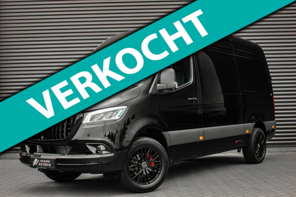Mercedes-Benz Sprinter 319CDI L2H2 RWD 190PK FULL BLACK JB- EDITION / 3500KG / NEW / DIRECT RIJDEN / NAVIGATIE / PDC / FULL / LED