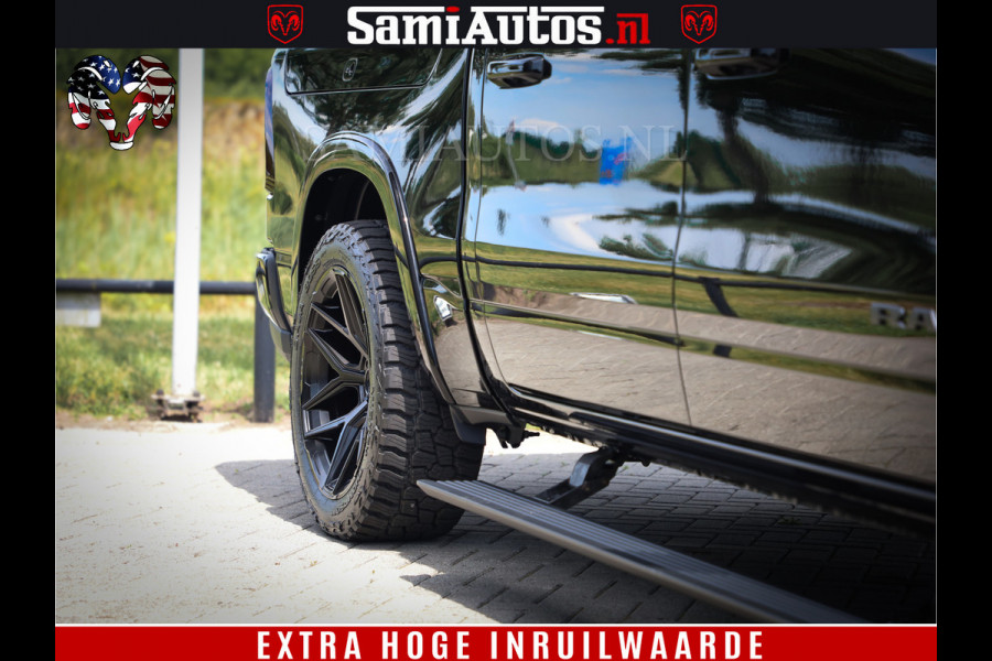 Dodge Ram 1500 Limited Night H.O 540HP 706Nm | Massage + Full Option | De Meest Luxe en Volle Pick-Up in zijn Klasse | Comfortabele Dubbele Cabine met Royale 5 Zitplaatsen | BPM vrij | Nu Leverbaar uit Voorraad | Voorraad Nr 2370 - 5411