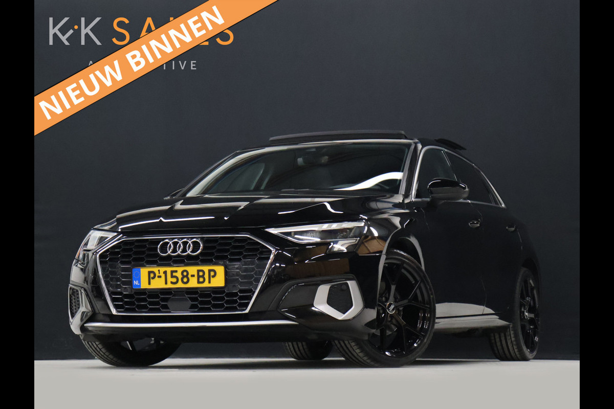 Audi A3 Sportback 30 TFSI Sport [PANORAMADAK, APPLE CARPLAY, VERKEERSBORDDETECTIE, DIGITAL DASHBOARD,NIEUWSTAAT]