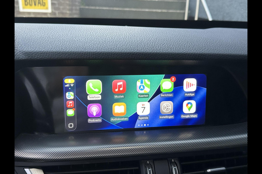 Alfa Romeo Stelvio 2.0 T AWD Super Q4| BOMVOL| STOEL/ STUURVERW.| ELEK. ACHTERKLEP| CAMERA| MEM. STOEL| DODE HOEK| APPLE CARPLAY|