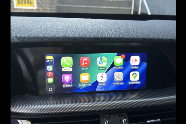 Alfa Romeo Stelvio 2.0 T AWD Super Q4| BOMVOL| STOEL/ STUURVERW.| ELEK. ACHTERKLEP| CAMERA| MEM. STOEL| DODE HOEK| APPLE CARPLAY|