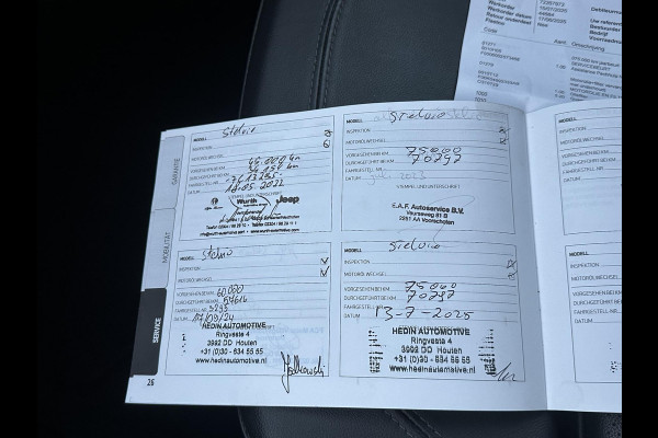 Alfa Romeo Stelvio 2.0 T AWD Super Q4| BOMVOL| STOEL/ STUURVERW.| ELEK. ACHTERKLEP| CAMERA| MEM. STOEL| DODE HOEK| APPLE CARPLAY|