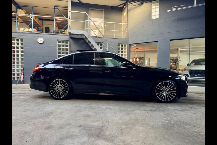 Mercedes-Benz C-Klasse 200 AMG PANO-CARBON-TREKHAAK
