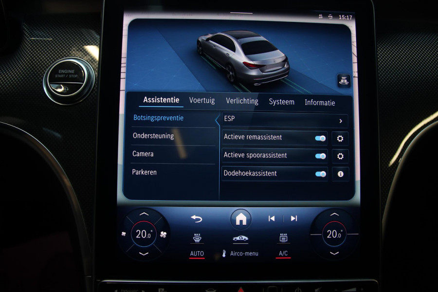 Mercedes-Benz C-Klasse 200 AMG PANO-CARBON-TREKHAAK