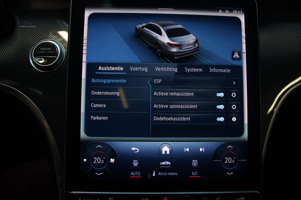 Mercedes-Benz C-Klasse 200 AMG PANO-CARBON-TREKHAAK