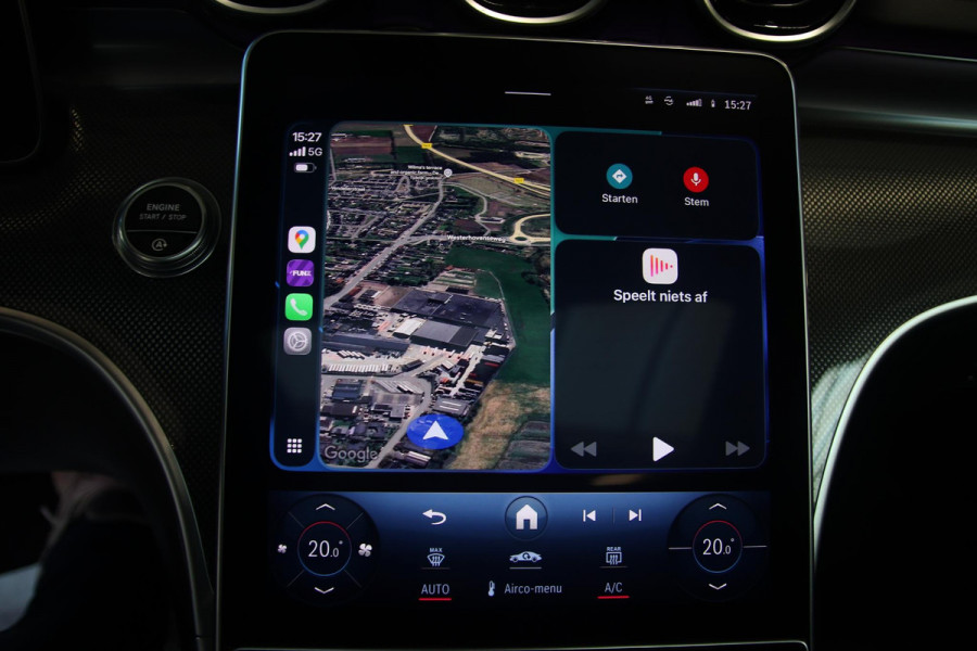 Mercedes-Benz C-Klasse 200 AMG PANO-CARBON-TREKHAAK