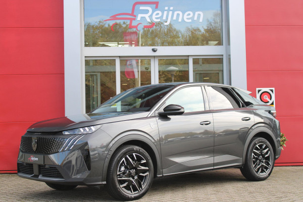 Peugeot 3008 1.2 Hybrid 145PK GT | ELEKTRISCH BEDIENBARE ACHTERKLEP | NAVIGATIE | DRAADLOZE APPLE CARPLAY/ANDROID AUTO | SFEER VERLICHTING | ACHTERUITRIJ CAMERA | PARKEERSENSOREN VOOR EN ACHTER | FULL LED KOPLAMPEN | KEYLESS ENTRY/START | ADAPTIVE CRUISE CONTROL | STOEL/STUUR VERWARMING | LICHTMETALEN VELGEN 19" | DAB+ RADIO |