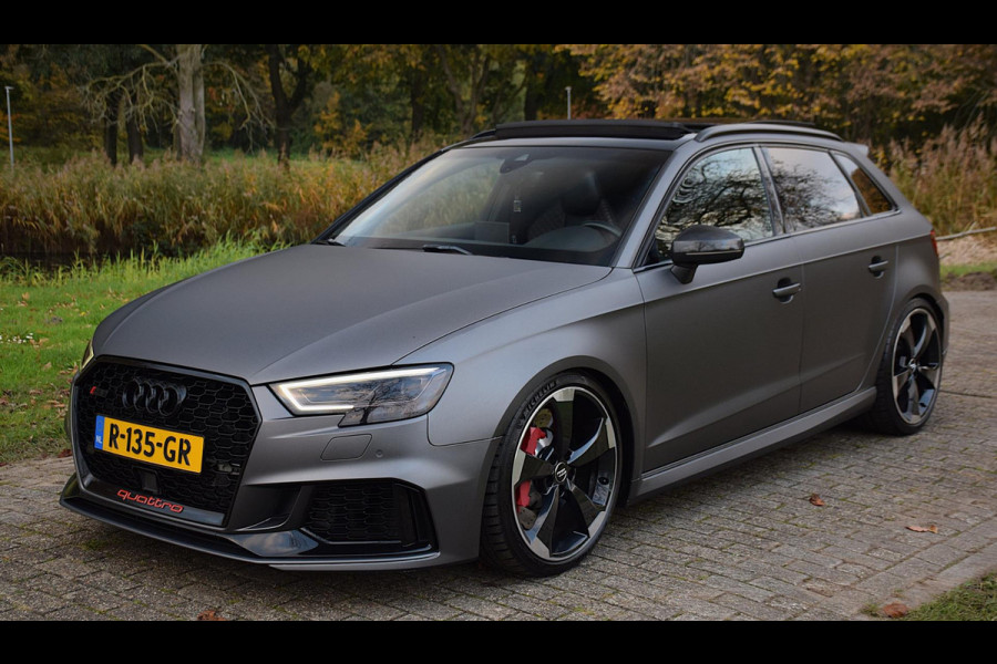 Audi A3 Sportback 2.5 TFSI RS 3 quattro*Pano*Rs-Seats*530PK*Mat Grey*VOL*