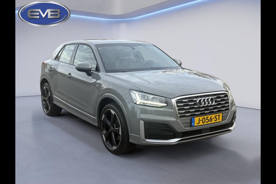 Audi Q2 35 TFSI 150 pk AUTOMAAT S Edition, 2X S-LINE, camera, trekhaak,1/2 lederen sportinterieur, 1 e eigenaar, nl auto met nap