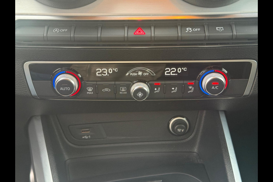 Audi Q2 35 TFSI 150 pk AUTOMAAT S Edition, 2X S-LINE, camera, trekhaak,1/2 lederen sportinterieur, 1 e eigenaar, nl auto met nap