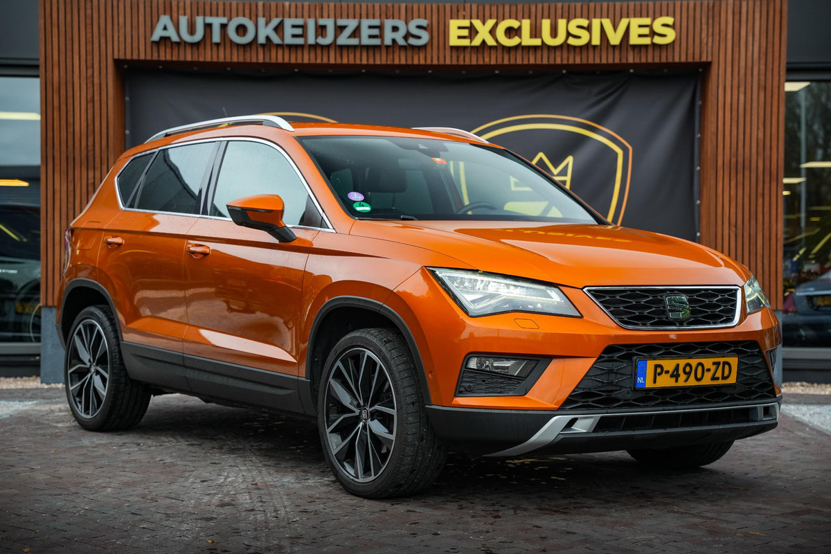Seat Ateca 1.4 EcoTSI Xcellence Leer Camera Keyless Stoelverw. Apple Carplay