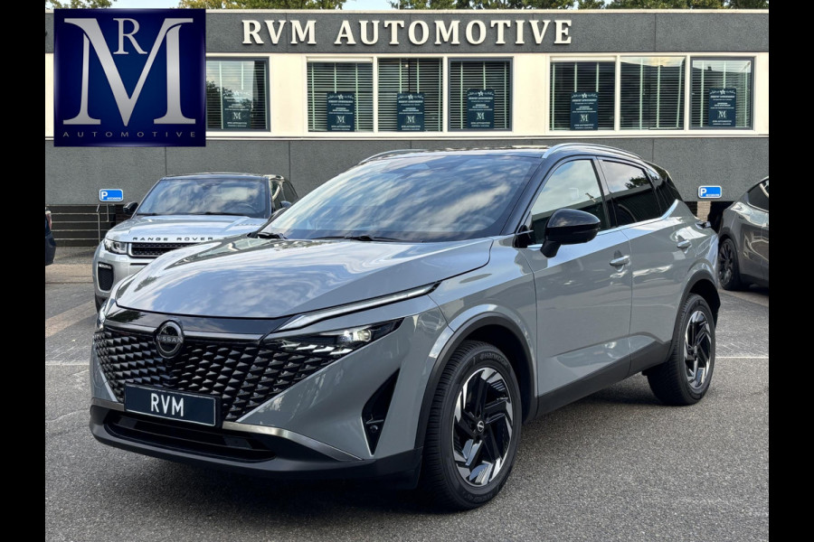 Nissan QASHQAI 1.3 MHEV Xtronic N-Connecta FABRIEKSGARANTIE| STOEL/STUURVERWARMING| HEAD-UP| VOORUITVERW.| ELEK. ACHTERKLEP| 360 CAM|