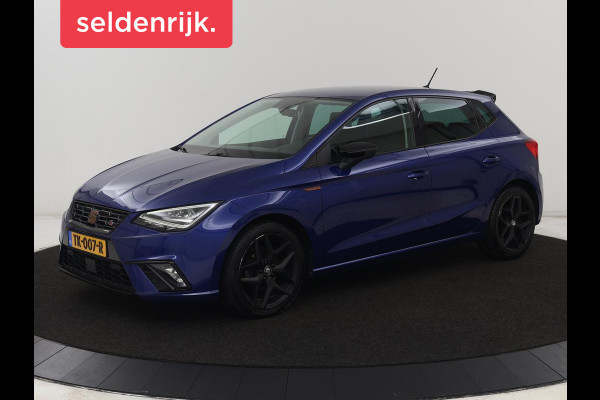 Seat Ibiza 1.0 TSI FR | Stoelverwarming | Adaptive cruise | Carplay | Full LED | Keyless | Parkeerhulp | Climate control | Cruise control | Navigatie | Sportstoelen