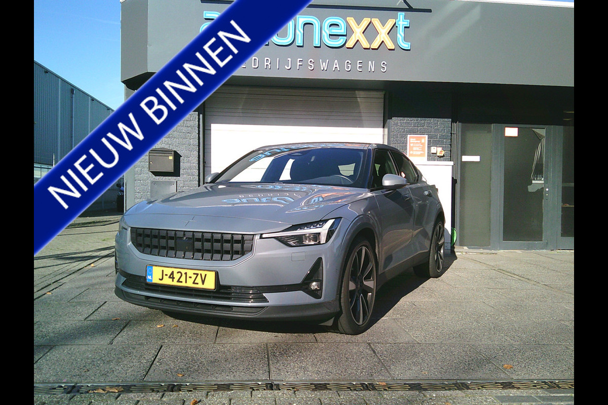 Polestar 2 Long Range Dual Motor Launch Edition 78kWh ACCU SOH 93% I 1E EIGENAAR I VOLLEDIG DEALER ONDERHOUDEN I PANORAMADAK  I INKLUSIEF  21% MWST I 1e HAND SCHECKHEFT GEPFLEGT I UNFALLFREI