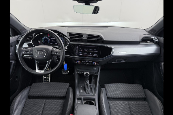 Audi Q3 Sportback 45 TFSI e S Edition PLUG IN HYBRIDE||2x S-LINE BINNEN + BUITEN| ADAPTIVE CRUISE| DODE HOEK | ELEK. TREKHAAK| DIG. DASH|