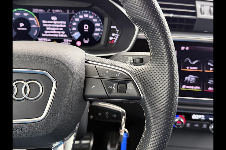 Audi Q3 Sportback 45 TFSI e S Edition PLUG IN HYBRIDE||2x S-LINE BINNEN + BUITEN| ADAPTIVE CRUISE| DODE HOEK | ELEK. TREKHAAK| DIG. DASH|