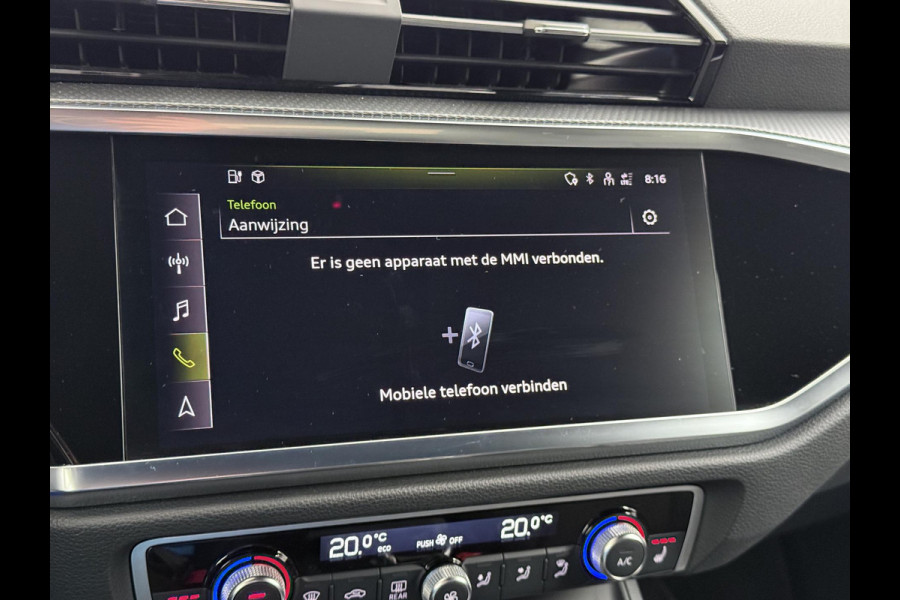 Audi Q3 Sportback 45 TFSI e S Edition PLUG IN HYBRIDE||2x S-LINE BINNEN + BUITEN| ADAPTIVE CRUISE| DODE HOEK | ELEK. TREKHAAK| DIG. DASH|