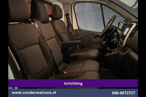 Renault Trafic 2.0 dCi 120pk L2H1 Inrichting Euro6 Airco | Omvormer | Camera | Navigatie | LED | Cruisecontrol Trekhaak, Parkeersensoren, Bijrijdersbank, Achterklep