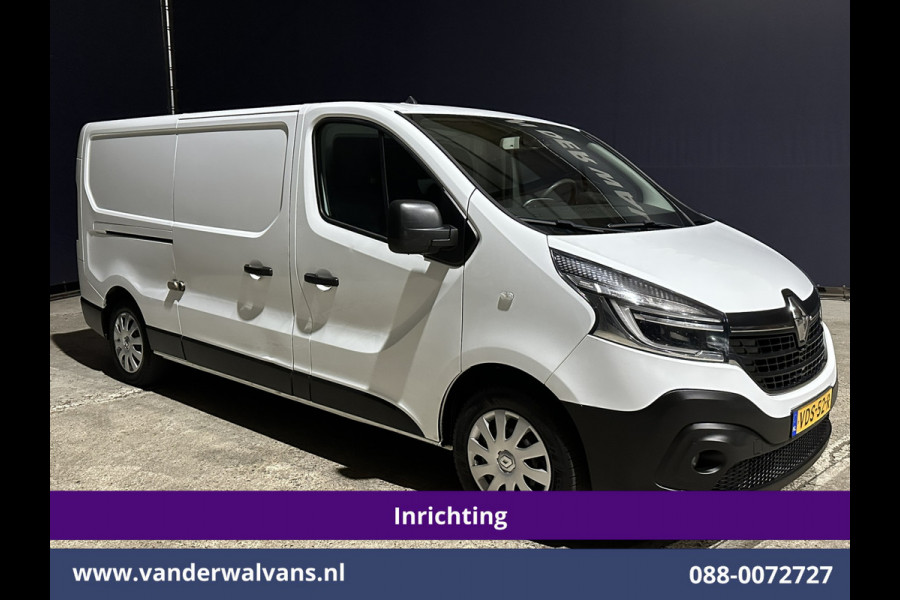 Renault Trafic 2.0 dCi 120pk L2H1 Inrichting Euro6 Airco | Omvormer | Camera | Navigatie | LED | Cruisecontrol Trekhaak, Parkeersensoren, Bijrijdersbank, Achterklep