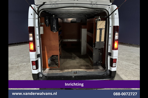 Renault Trafic 2.0 dCi 120pk L2H1 Inrichting Euro6 Airco | Omvormer | Camera | Navigatie | LED | Cruisecontrol Trekhaak, Parkeersensoren, Bijrijdersbank, Achterklep
