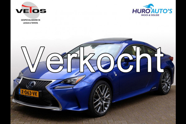 Lexus RC 300h F SPORT Line | Mark Levinson | Stoelventilatie | Safety Pac