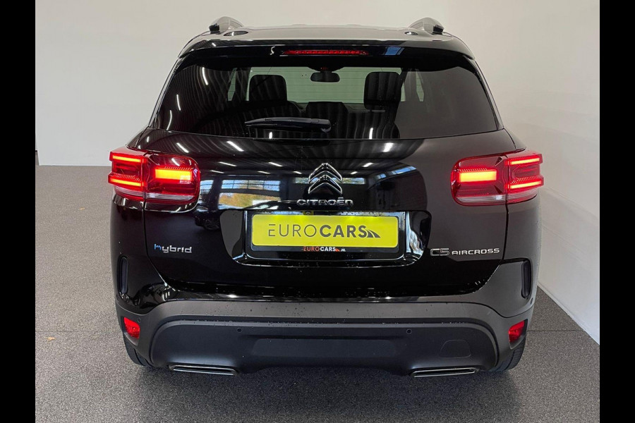 Citroën C5 Aircross 1.6 Plug-in Hybrid 225 Shine Navigatie Apple Carplay/Android Auto Camera Parkeersensoren Adaptive Cruise Control Elektrische achterklep Stoelverwarming Virtual Cockpit Climate Control Lichtmetalen velgen