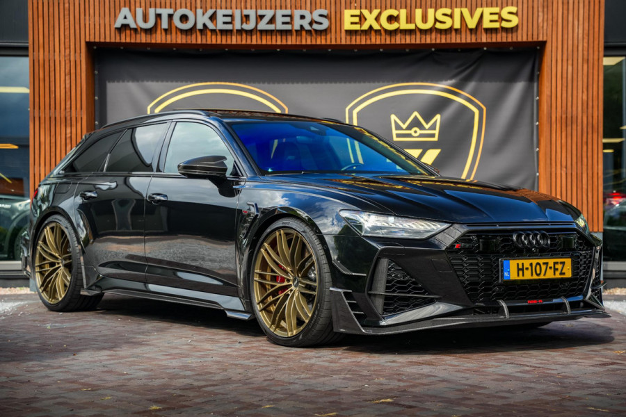 Audi RS6 Avant RS 6 TFSI quattro ABT RS-R 1 of 125 Akrapovic Panodak Keramisch Stoelvent. B&O+ Eventuri 360 Camera 825 PK!