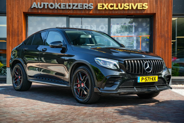 Mercedes-Benz GLC Coupé AMG 43 4MATIC Schuifdak Burmester Ambient Memory 360 Camera Stoelverw.
