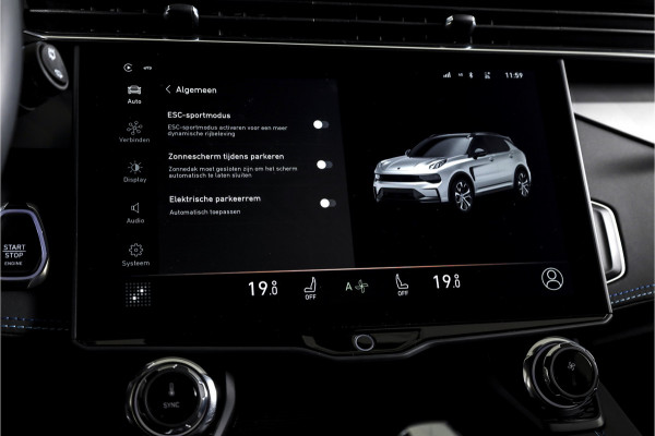 Lynk & Co 01 1.5 PHEV 261PK MY23 | Black Pakket | Donkere hemel | 360 Camera | 7.4 kWh boordlader | S/K-panodak | Adapt. Cruise | Memory | Elek. klep | LM 20" | 8516