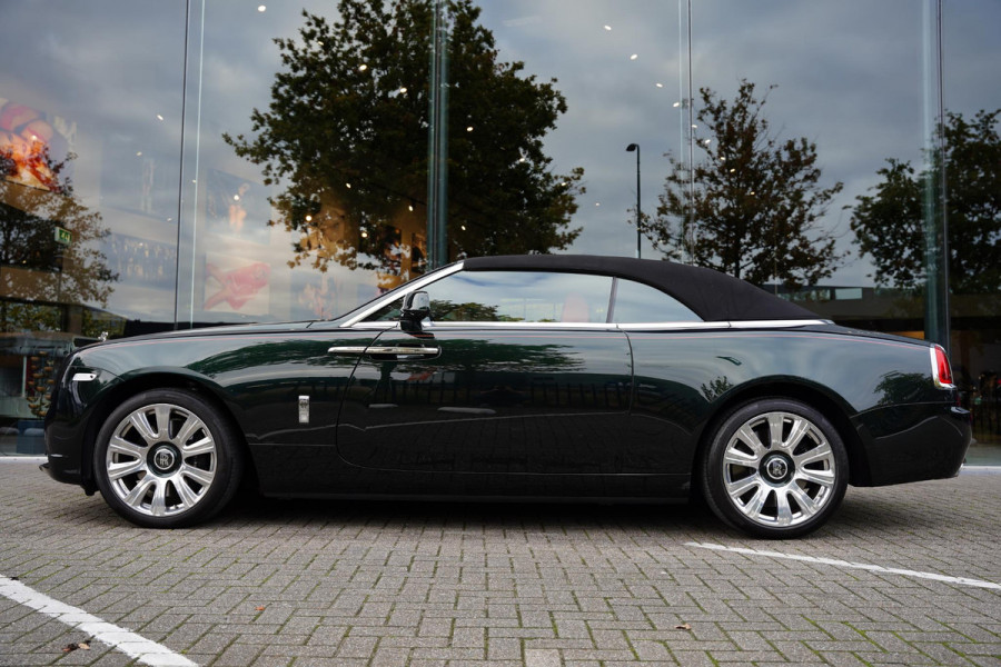 Rolls-Royce Dawn 6.6 V12 Dark Emerald 19 D.Km Bespoke Audio Teak Dek
