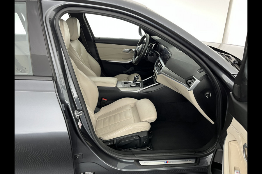 BMW 3-serie 330e M-Sportpack High Executive Performance Pack (INCL-BTW) *HEAD-UP | FULL-LEATHER | FULL-LED | HIFI-SOUND | CAMERA | HEATED-SPORTSEATS | CARPLAY | DIGI-COCKPIT | NAVI-FULLMAP | AMBIENT-LIGHT | ECC | PDC | CRUISE | 19''ALU*