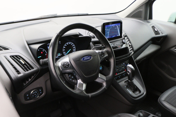 Ford Transit Connect 1.5 EcoBlue L2 Automaat Limited 2x Schuifdeur, Leer/Stof, Cruise, Camera, Apple Carplay, DAB, 17''