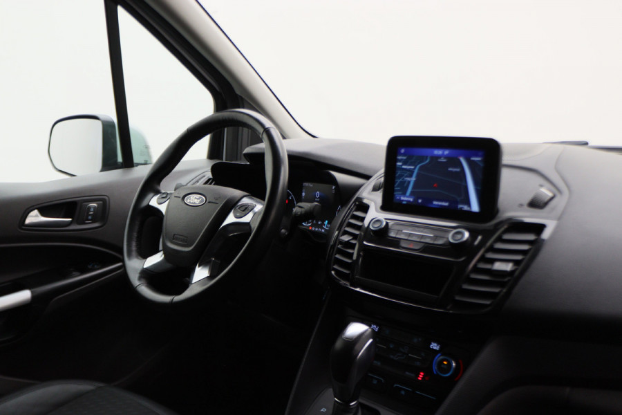 Ford Transit Connect 1.5 EcoBlue L2 Automaat Limited 2x Schuifdeur, Leer/Stof, Cruise, Camera, Apple Carplay, DAB, 17''