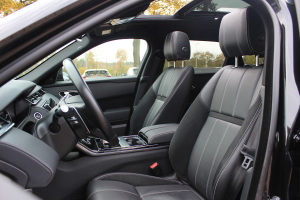Land Rover Range Rover Velar 2.0 P250 Turbo AWD R-Dynamic SE / Panoramadak / Camera / Leder / Keyless / 21'' / Apple CarPlay / Stuur+Stoelverwarming / DAB / Dodehoek / Cruise Control