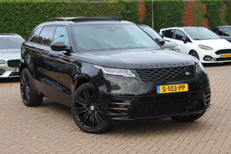 Land Rover Range Rover Velar 2.0 P250 Turbo AWD R-Dynamic SE / Panoramadak / Camera / Leder / Keyless / 21'' / Apple CarPlay / Stuur+Stoelverwarming / DAB / Dodehoek / Cruise Control