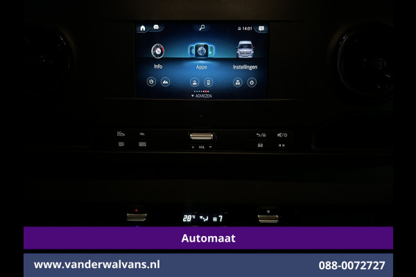 Mercedes-Benz Sprinter 317 CDI 170pk 9G-Tronic Automaat L3H2 Fabrieksgarantie Euro6 Airco | Camera | Navigatie | Apple Carplay Android Auto, Cruisecontrol, Stoelverwarming, Parkeersensoren