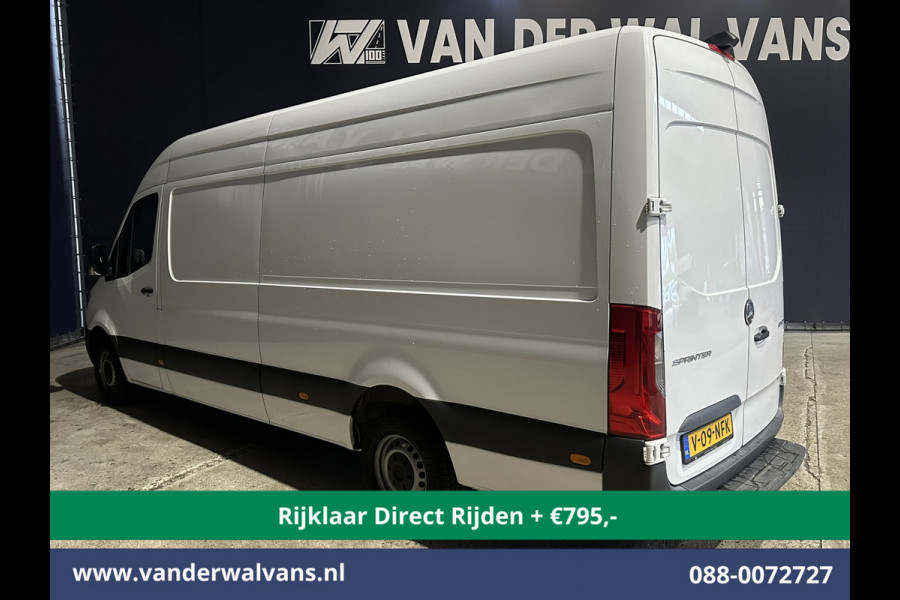 Mercedes-Benz Sprinter 317 CDI 170pk L3H2 Euro6 *Rijklaar Direct Rijden* Airco | 360 graden Camera | Navigatie | Apple Carplay | Android Auto | Cruisec Chauffeursstoel, Stoelverwarming, Parkeersensoren, Bijrijdersbank