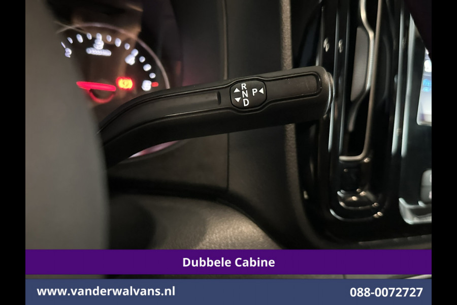 Mercedes-Benz Vito 116 CDI 164pk 9G-Tronic Automaat L2H1 Dubbele Cabine Fabrieksgarantie Euro6 Airco | 2x zijdeur | 5-Zits | 360 graden Camera | Na LED, LM velgen, 2500kg Trekhaak, Adaptieve Cruisecontrol, Parkeersensoren, Isofix, MBUX
