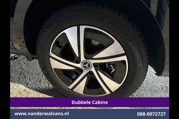 Mercedes-Benz Vito 116 CDI 164pk 9G-Tronic Automaat L2H1 Dubbele Cabine Fabrieksgarantie Euro6 Airco | 2x zijdeur | 5-Zits | 360 graden Camera | Na LED, LM velgen, 2500kg Trekhaak, Adaptieve Cruisecontrol, Parkeersensoren, Isofix, MBUX