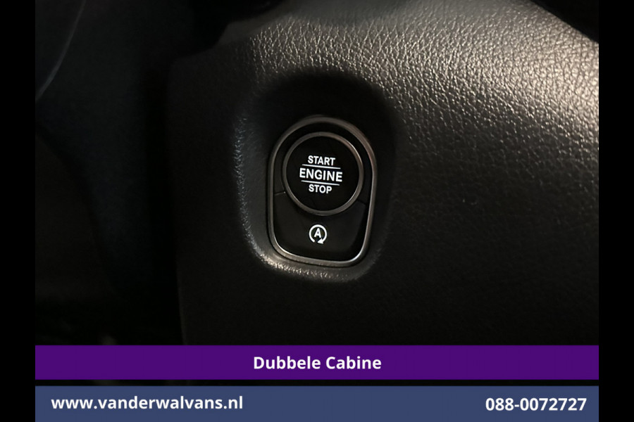 Mercedes-Benz Vito 116 CDI 164pk 9G-Tronic Automaat L2H1 Dubbele Cabine Fabrieksgarantie Euro6 Airco | 2x zijdeur | 5-Zits | 360 graden Camera | Na LED, LM velgen, 2500kg Trekhaak, Adaptieve Cruisecontrol, Parkeersensoren, Isofix, MBUX